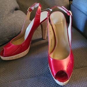 Stuart Weitzman red heels size‎ 8